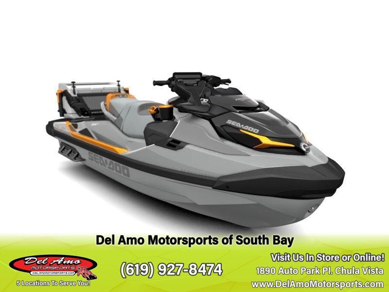 2024 Sea-Doo 19RG  in a SHARK GREY / ORANGE CRUSH exterior color. Del Amo Motorsports of South Bay (619) 547-1937 delamomotorsports.com 