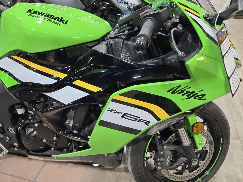 USED 2025 KAWASAKI NINJA ZX6R ABS KRT EDITION Image 7
