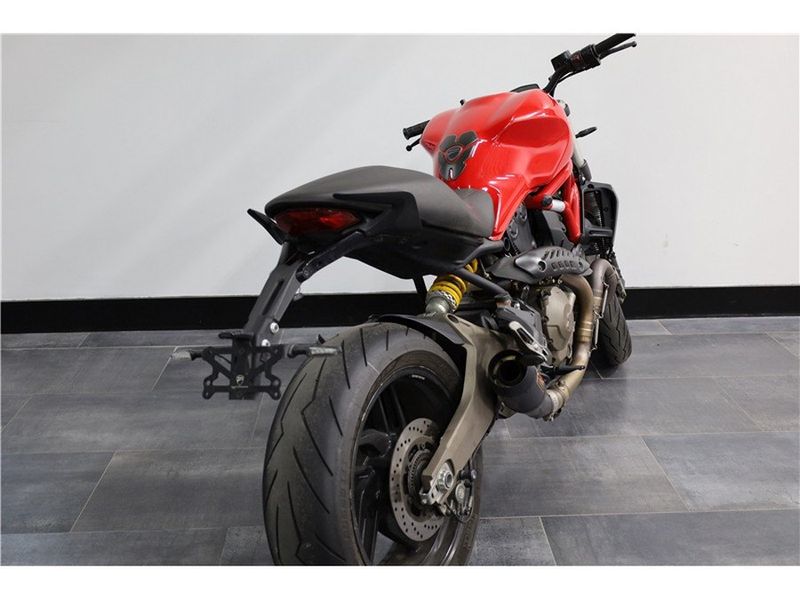 2016 Ducati Monster in a Ducati Red exterior color. New England Powersports 978 338-8990 pixelmotiondemo.com 