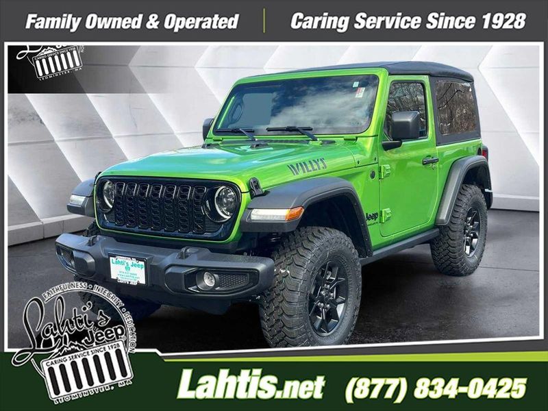 New 2025 Jeep Wrangler 2-door Willys
