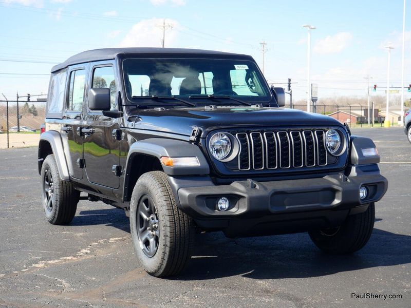 New 2026 Jeep Wrangler 4-door Sport
