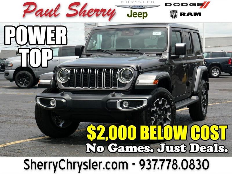 New 2025 Jeep Wrangler 4-door SaharaImage 1