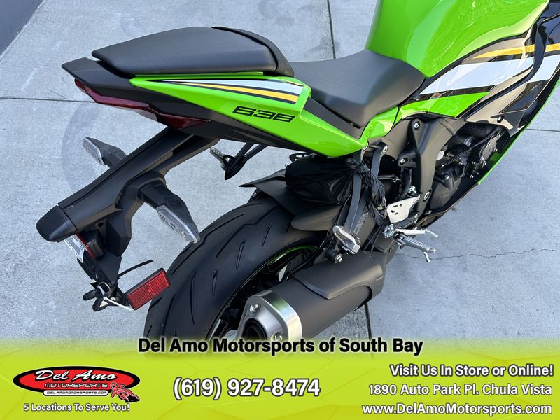 2025 Kawasaki NINJA ZX-6R ABS KRT EDITIONImage 9