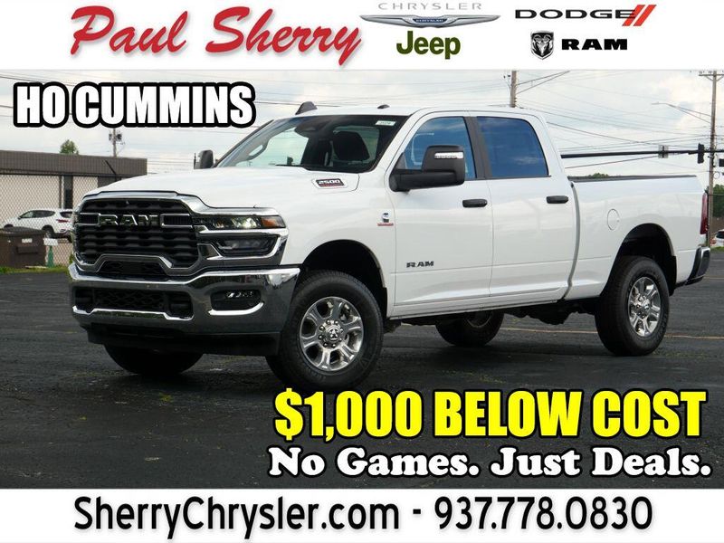 New 2025 RAM 2500 Big Horn Crew Cab 4x4 6