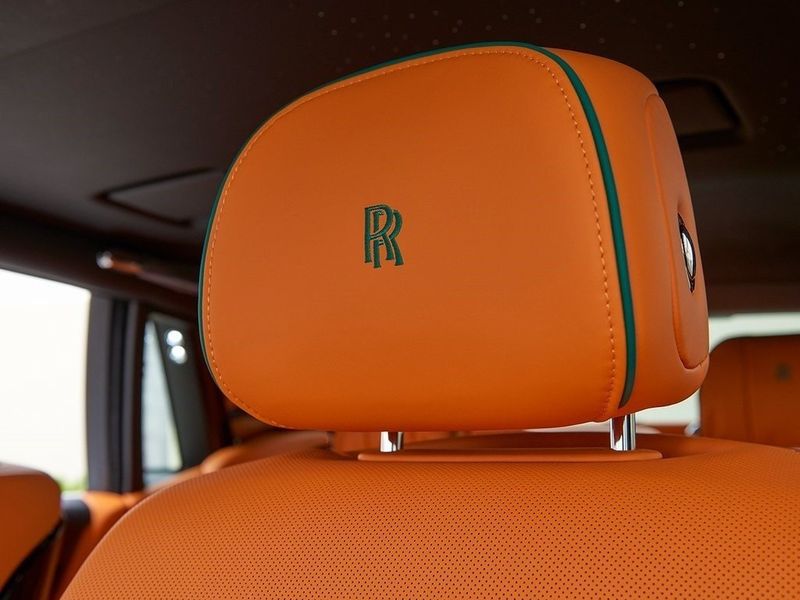 2023 Rolls-Royce Phantom  in a Dark Emerald exterior color and Mandarininterior. SHELLY AUTOMOTIVE shellyautomotive.com 