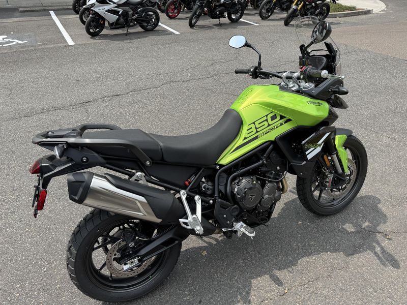 2025 Triumph TIGER 850 SPORT Roulette Green 