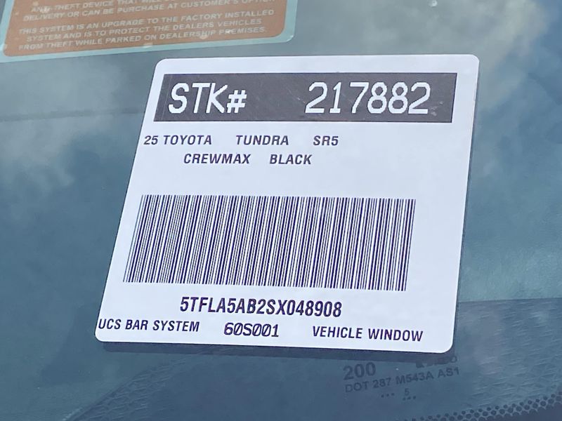 New 2025 Toyota Tundra SR5Image 21