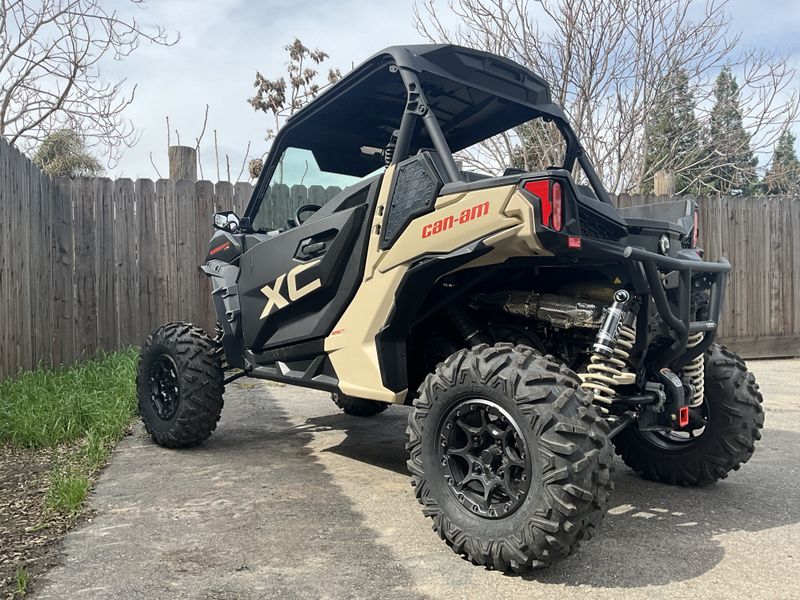 2023 Can-Am MAVERICK SPORT XXC 1000R in a TAN / BLACK exterior color. BMW Motorcycles of Modesto 209-524-2955 bmwmotorcyclesofmodesto.com 