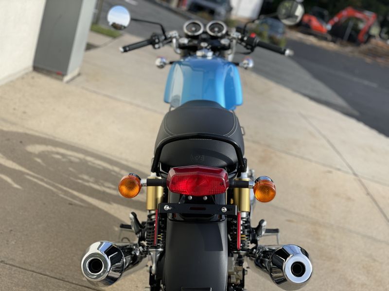 2023 Royal Enfield Continental GT 650 in a VENTURA STORM exterior color. Cross Country Powersports 732-491-2900 crosscountrypowersports.com 