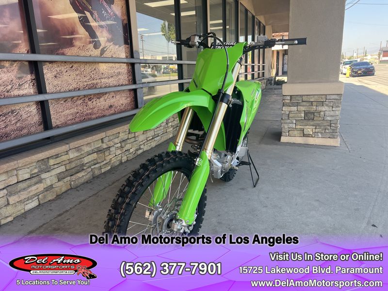 2024 Kawasaki KX252CRFAN-GN2  in a LIME GREEN exterior color. Del Amo Motorsports of Los Angeles (562) 262-9181 delamomotorsports.com 