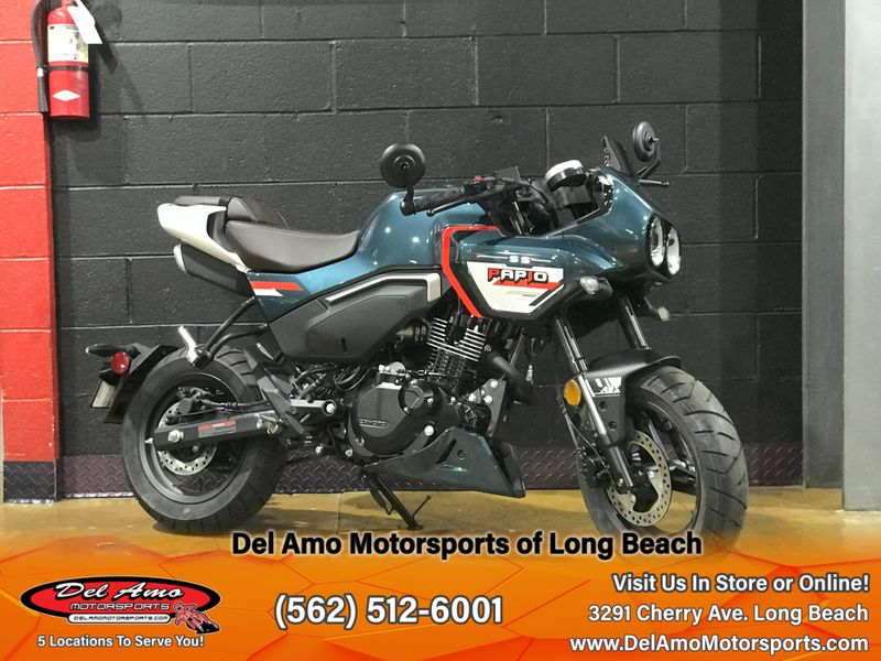 2024 CFMOTO CF125-8US  in a MOSS GREEN exterior color. Del Amo Motorsports of Long Beach (562) 362-3160 delamomotorsports.com 