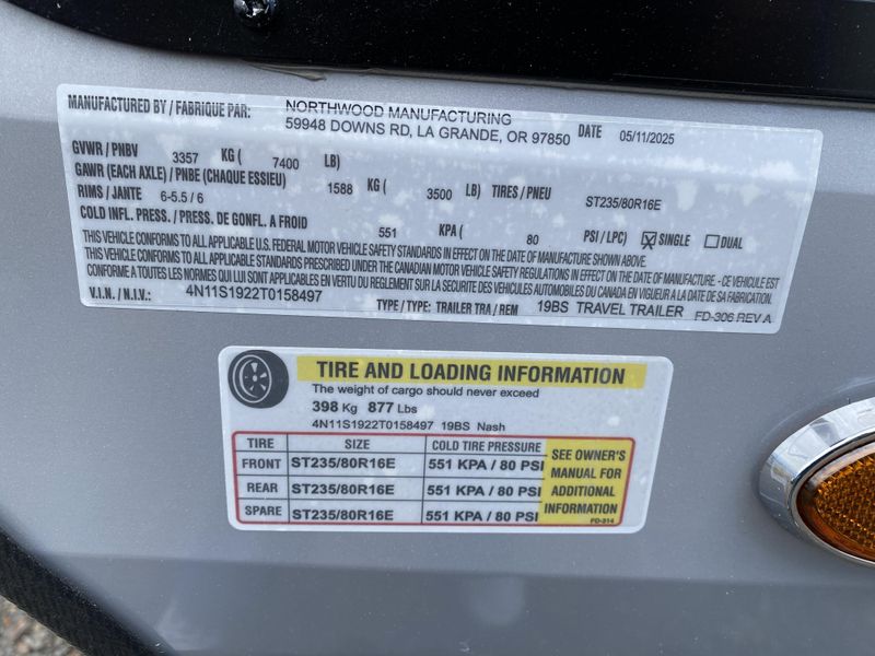 New 2026 NORTHWOOD MFG Nash 19BSImage 24
