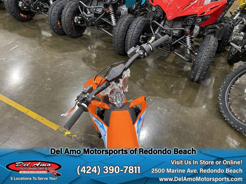 2024 KTM SX-E 3  in a ORANGE exterior color. Del Amo Motorsports of Redondo Beach (424) 304-1660 delamomotorsports.com 