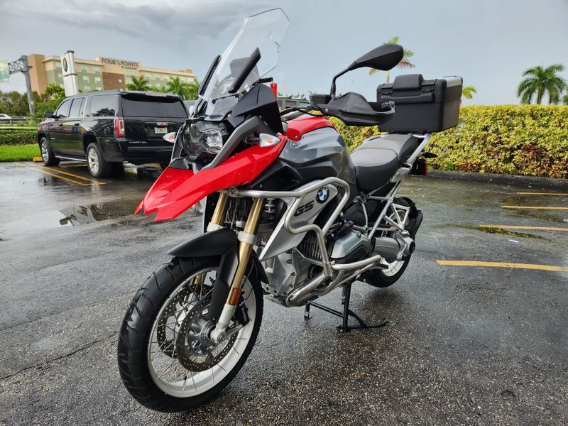 2015 BMW R 1200 GS  in a RACING RED exterior color. BMW Motorcycles of Miami 786-845-0052 motorcyclesofmiami.com 