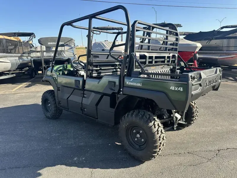 New 2025 Kawasaki MULE PROFXT 820 EPS TIMBERLINE GREEN Image 6