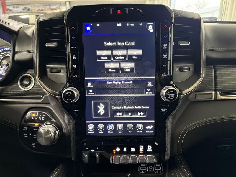 Used 2020 RAM 1500 Limited in a Ivory White Tri Coat Pearl Coat exterior color and Blackinterior. Thys Motor Company 319-318-6640 thysmotorco.com 