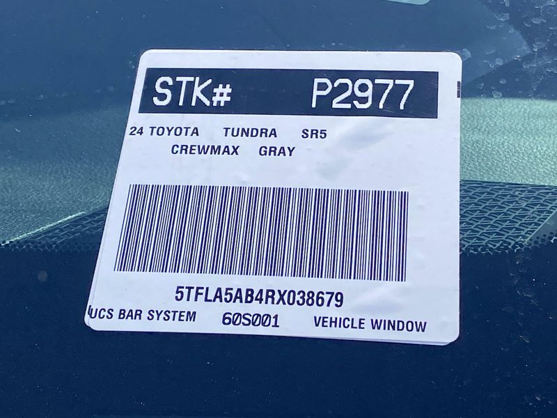 2024 Toyota Tundra SR5Image 9