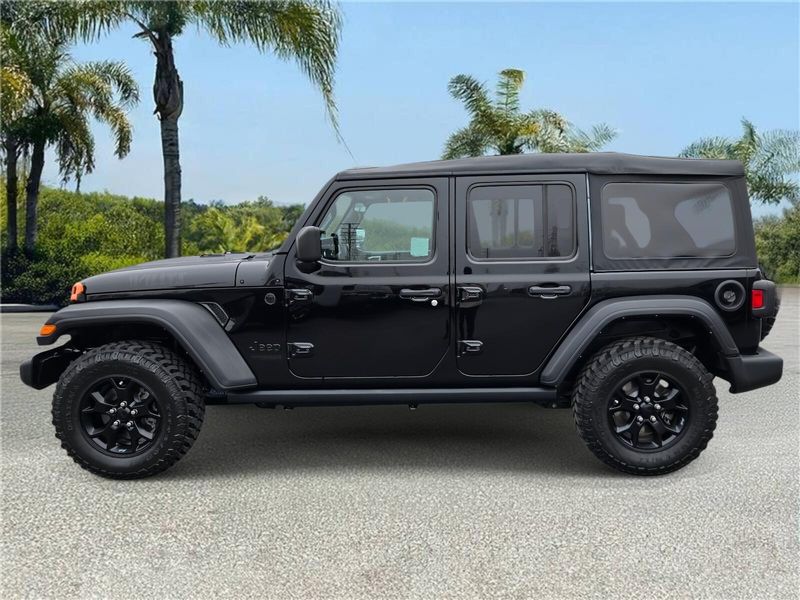 Used 2021 Jeep Wrangler Unlimited Willys Sport 4x4
