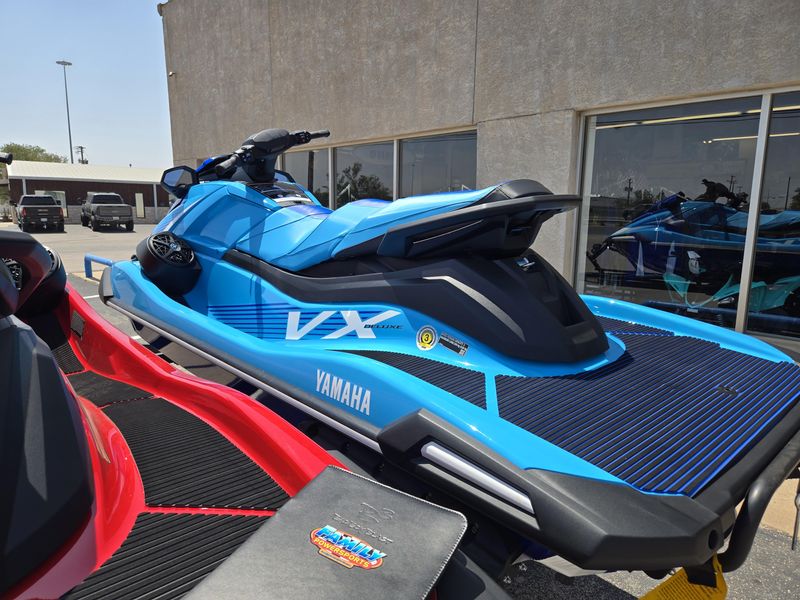 2025 Yamaha VX DELUXE WITH AUDIO CYAN AND AZURE BLUE Image 5