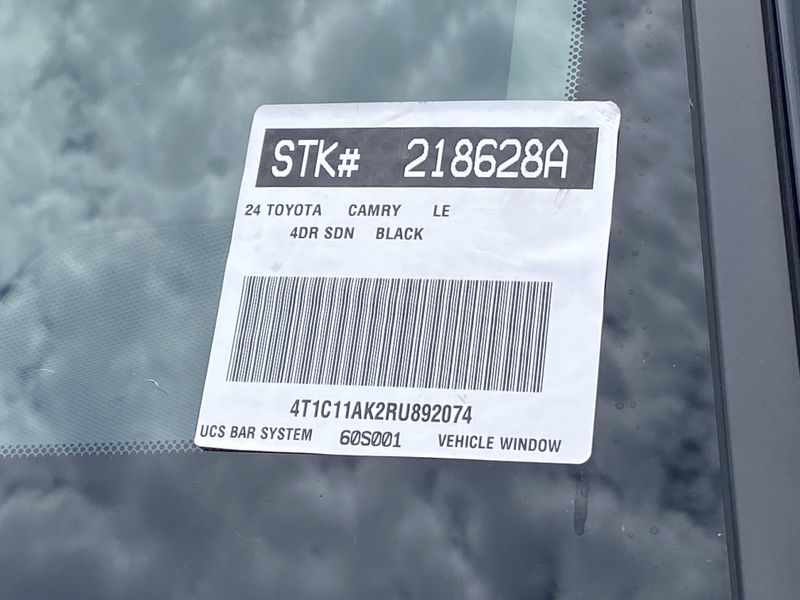 Used 2024 Toyota Camry LEImage 31