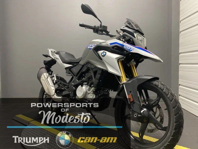 2019 BMW G 310 GS in a RALLY exterior color. BMW Motorcycles of Modesto 209-524-2955 bmwmotorcyclesofmodesto.com 