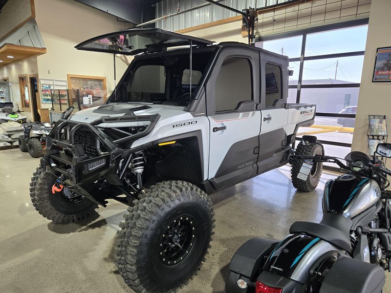 2025 Polaris RANGER CREW XD 1500 NORTHSTAR EDITION ULTIMATE GHOST WHITE METALLIC SMOKEImage 1