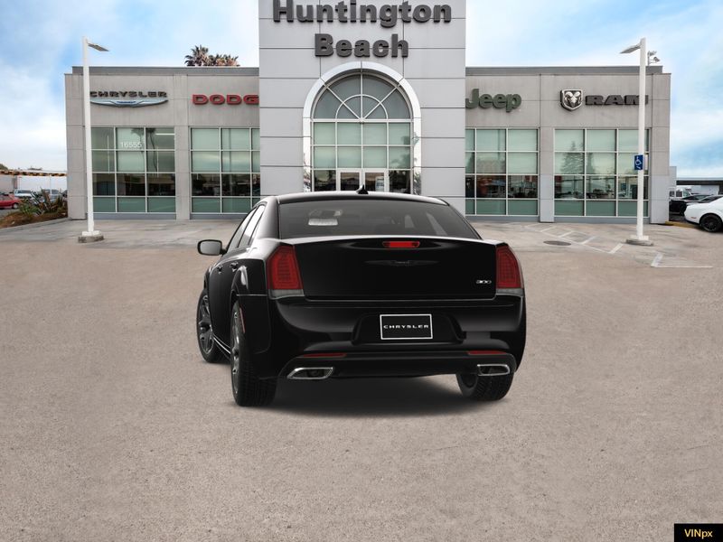 2023 Chrysler 300 Touring in a Gloss Black exterior color and Blackinterior. BEACH BLVD OF CARS beachblvdofcars.com 