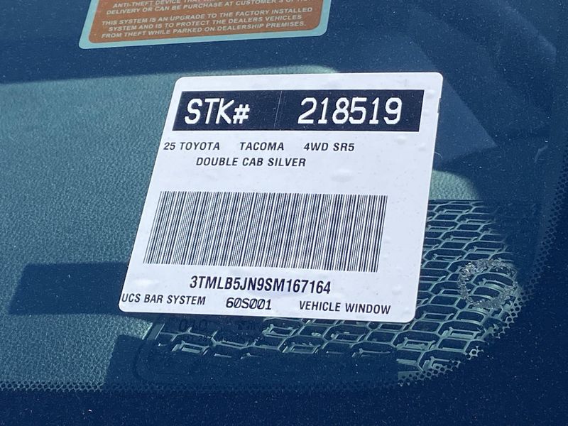 New 2025 Toyota Tacoma SR5Image 21