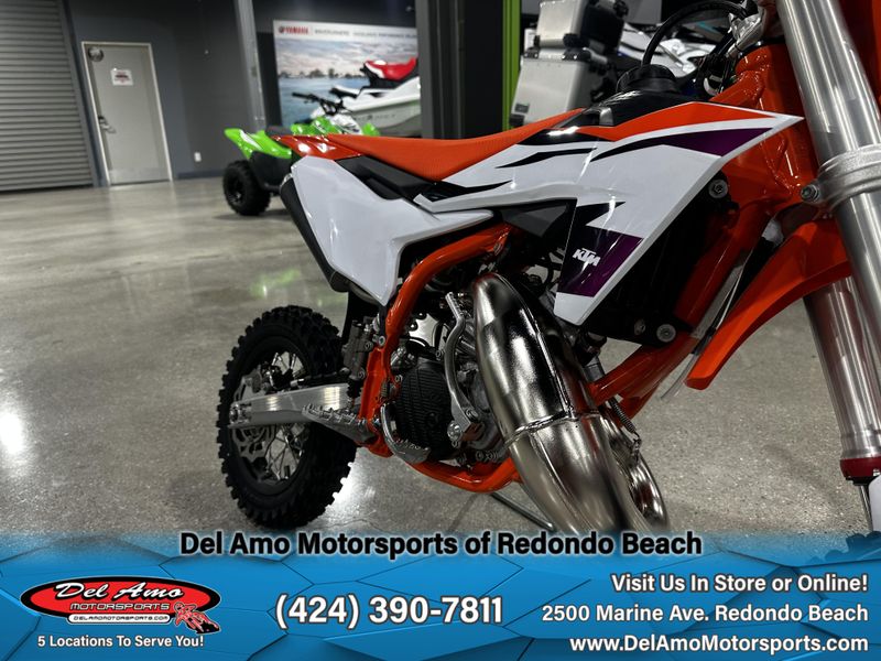 2024 KTM 50 SX  in a ORANGE exterior color. Del Amo Motorsports of Redondo Beach (424) 304-1660 delamomotorsports.com 