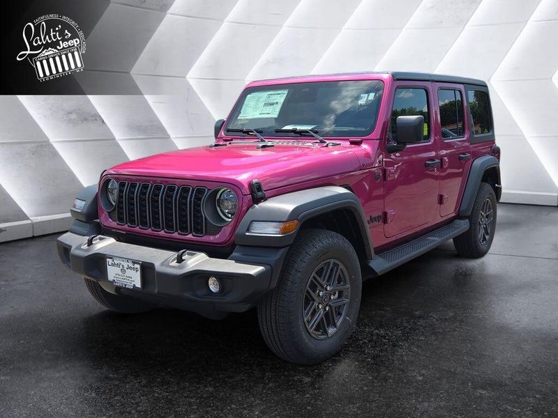 New 2026 Jeep Wrangler 4-door Sport S