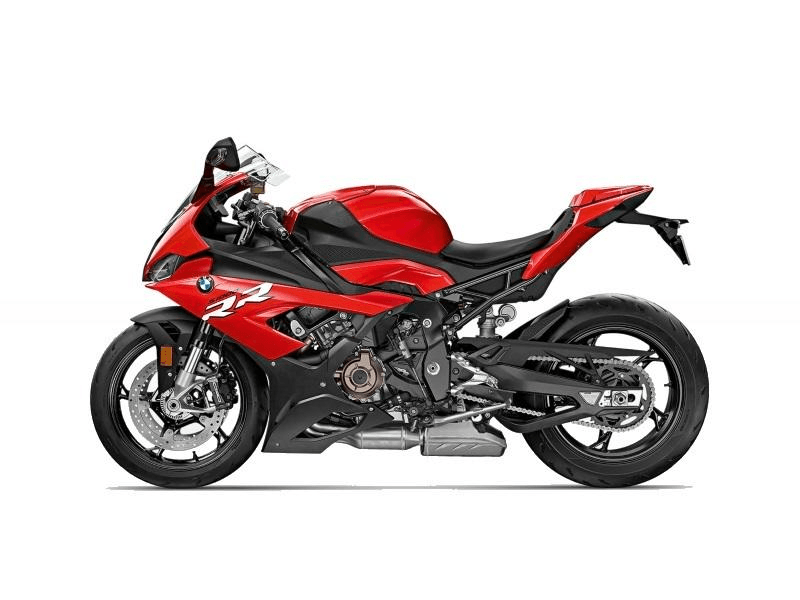 2020 BMW S 1000 RR in a Red exterior color. San Jose BMW Motorcycles 555-555-5555 sjbmw.com 