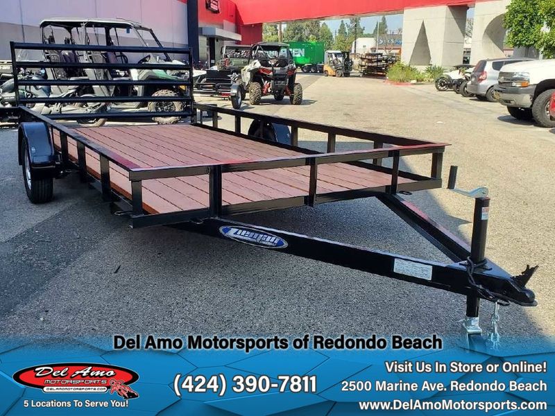 2023 ZIEMAN F-714 WOOD DECK  in a BLACK exterior color. Del Amo Motorsports of Redondo Beach (424) 304-1660 delamomotorsports.com 