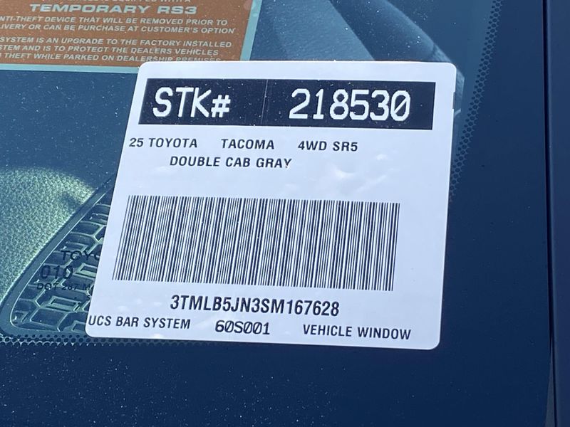 New 2025 Toyota Tacoma SR5Image 21