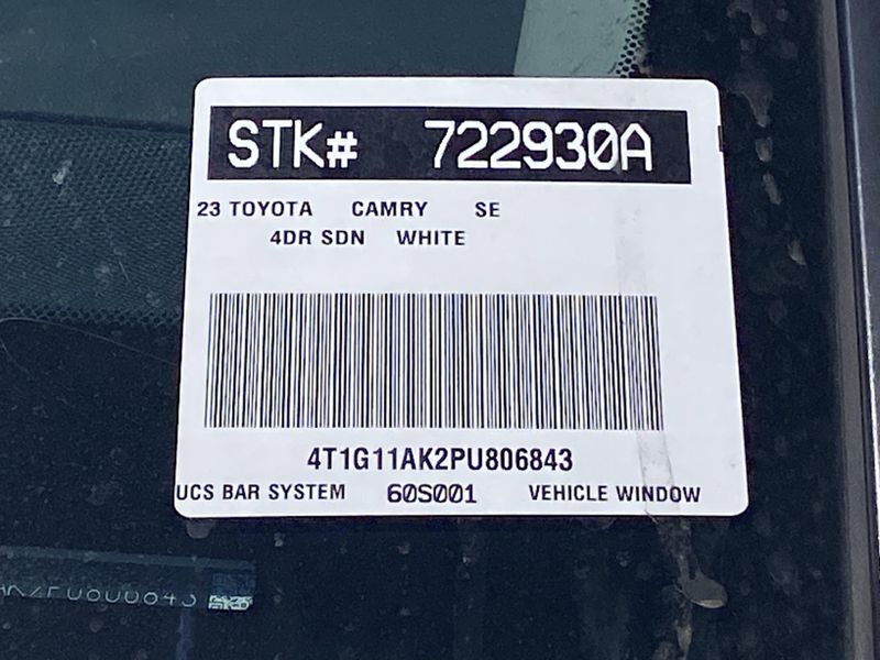2023 Toyota Camry SEImage 9