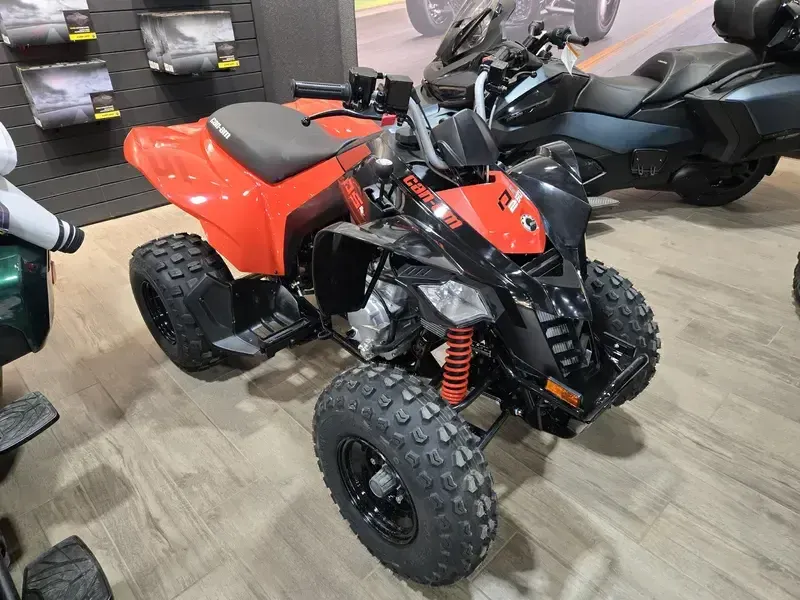 2025 Can-Am DS 250 BLACK AND CANAM RED Image 1