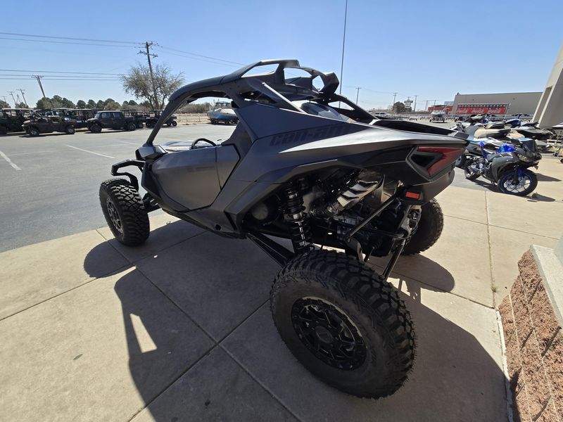 2025 Can-Am MAVERICK R X RS WITH SMARTSHOX 999T DCT TRIPLE BLACKImage 7