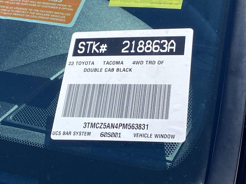 Used 2023 Toyota Tacoma TRD Off-RoadImage 31