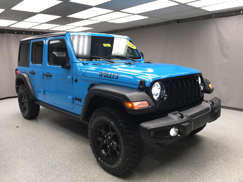 Used 2021 Jeep Wrangler Unlimited WillysImage 5