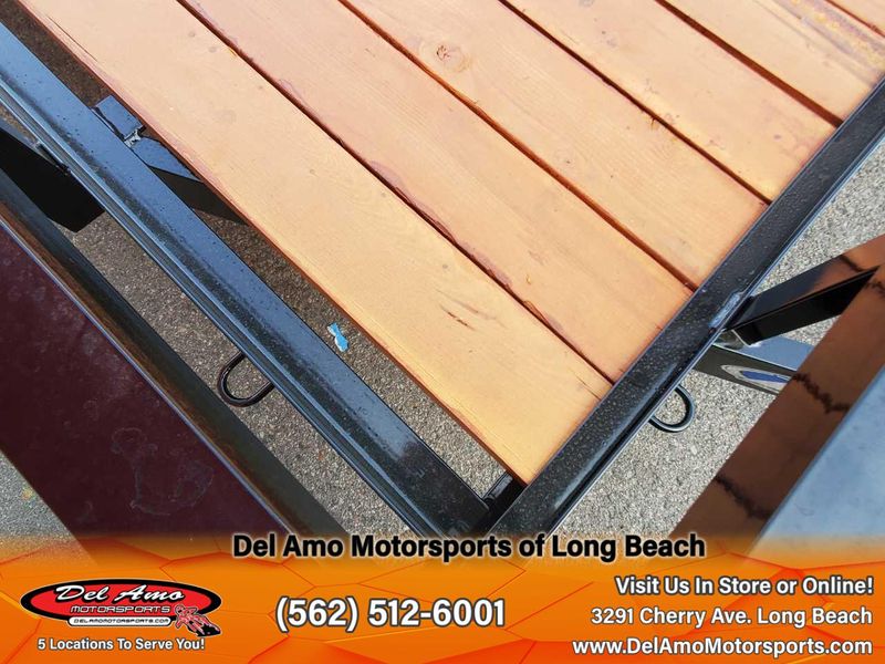 2024 ZIEMAN F-714 WOOD DECK  in a BLACK exterior color. Del Amo Motorsports of Long Beach (562) 362-3160 delamomotorsports.com 