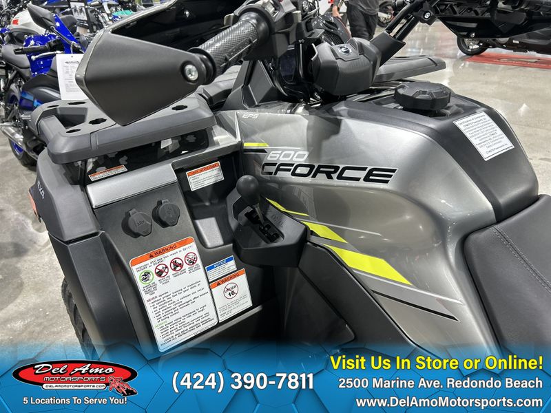 2024 CFMOTO CF600AU-3SA  in a VELOCITY GREY exterior color. Del Amo Motorsports of Redondo Beach (424) 304-1660 delamomotorsports.com 