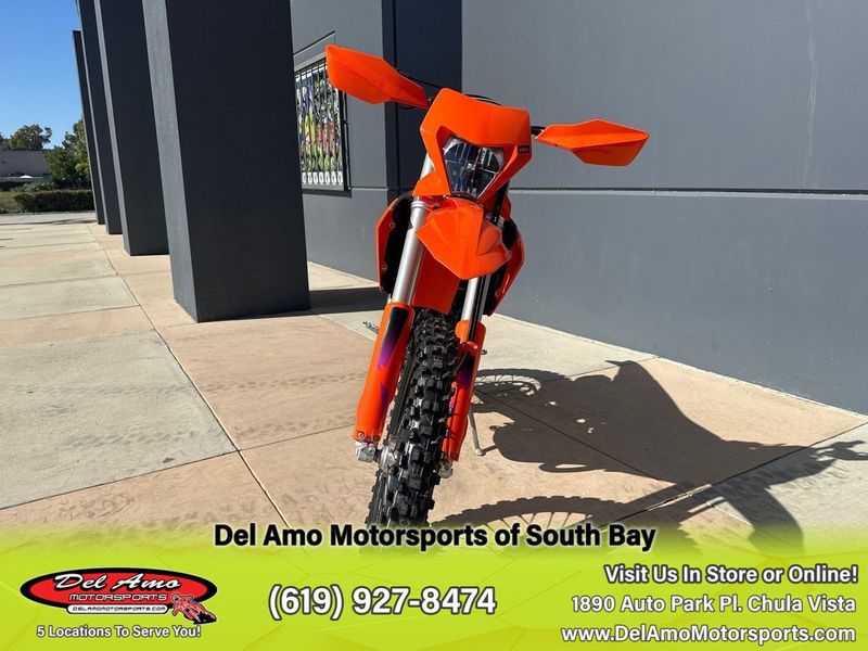 2024 KTM 350 XW-F  in a ORANGE exterior color. Del Amo Motorsports of South Bay (619) 547-1937 delamomotorsports.com 