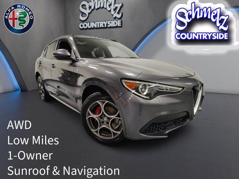 Used 2022 Alfa Romeo Stelvio Ti AWD w/Sunroof & NavImage 1