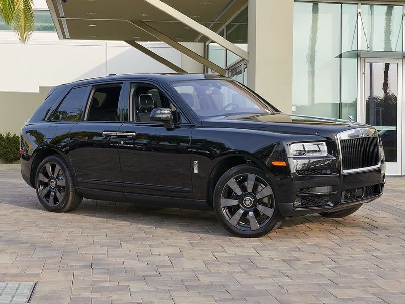 2024 Rolls-Royce Cullinan  in a Black Diamond exterior color and Blackinterior. SHELLY AUTOMOTIVE shellyautomotive.com 