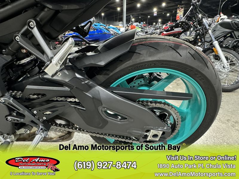 2024 Yamaha MT10RCGY  in a MIDNIGHT CYAN exterior color. Del Amo Motorsports of South Bay (619) 547-1937 delamomotorsports.com 