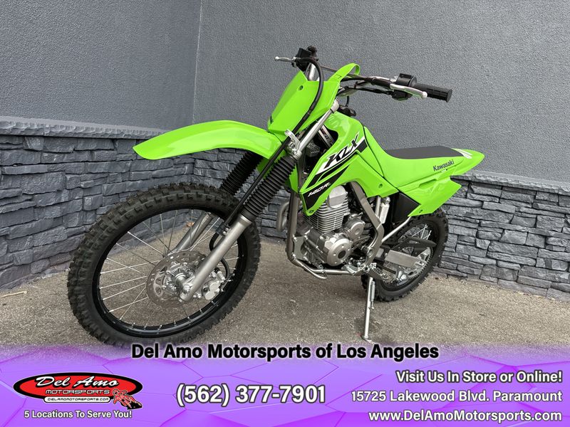 2024 Kawasaki KLX140BRFNN-GN1  in a LIME GREEN exterior color. Del Amo Motorsports of Los Angeles (562) 262-9181 delamomotorsports.com 