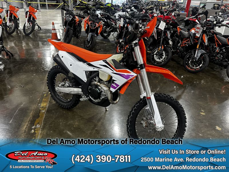 2024 KTM 450 XC-F  in a ORANGE exterior color. Del Amo Motorsports of Redondo Beach (424) 304-1660 delamomotorsports.com 