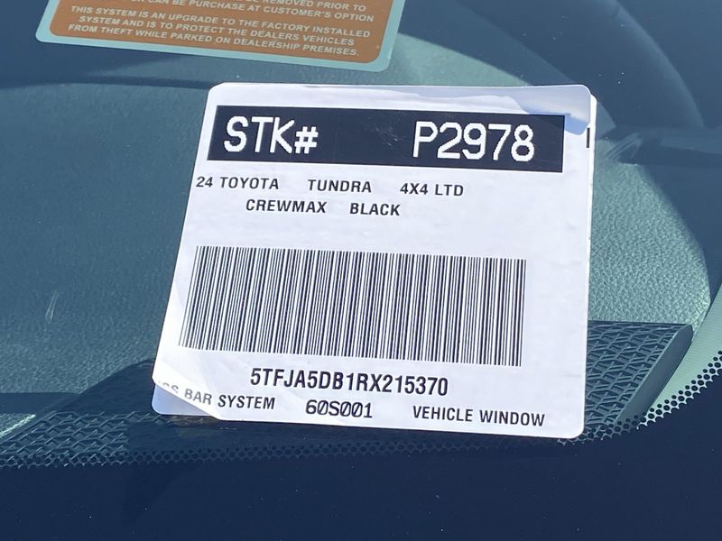 2024 Toyota Tundra LimitedImage 33