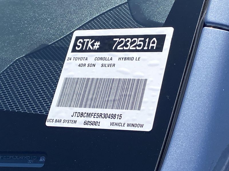 Used 2024 Toyota Corolla LEImage 31