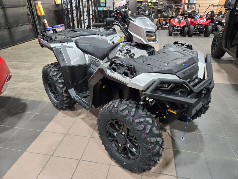 NEW 2026 POLARIS SPORTSMAN XP 1000 ULTIMATE  in a TURBO SILVER exterior color. Family PowerSports (877) 886-1997 familypowersports.com 
