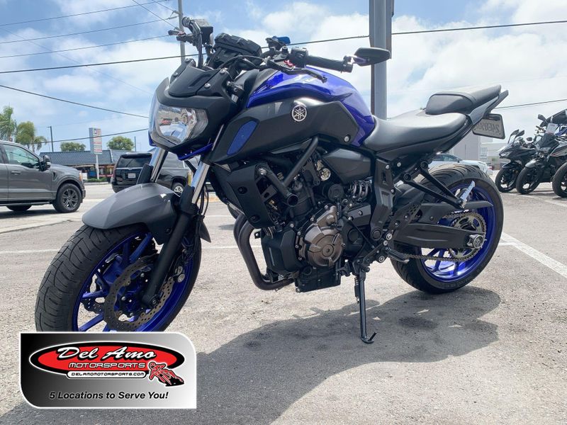 Used 2018 Yamaha MT07 Image 1
